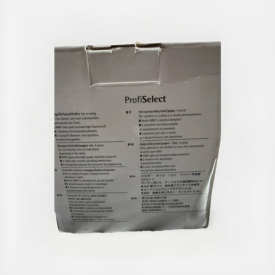 WMF ProfiSelect Essig ÖI Salz Pfeffer Set Verpackung Ist Nicht Mehr Schön - Bild 4 von 4