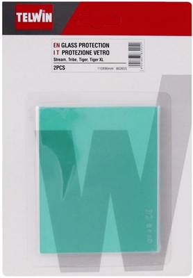 Telwin 802655 Schutzglas-Schweißmaske 60x110mm 2St