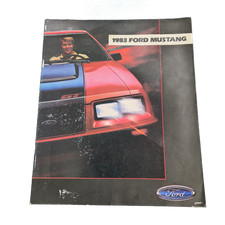 1983 Ford Mustang Original Sales Brochure Catalog Gt Convertible Fox Body 1983 Ford Mustang Original Sales Brochure Catalog Gt Convertible Fox Body