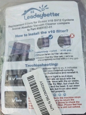 Dyson 96908201 Filter for Cyclone V10, Total Clean and Dyson SV12 Animal Pro...