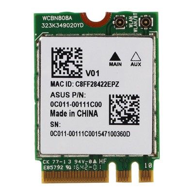 High Speed Wireless BT 4.1 Original Network Card For 2.4G/5G NGFF/M.2