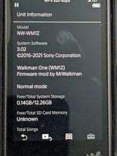 SONY Walkman NW-A55 16GB Hi-Res Player NW-WM1 Sound edition + LOUD..