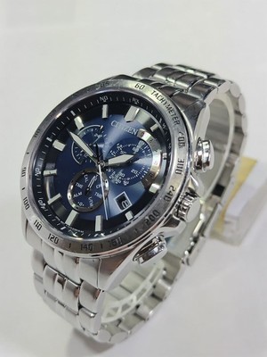 Citizen Attesa Eco-Drive Solar Radio-Controlled Chronograph Watch