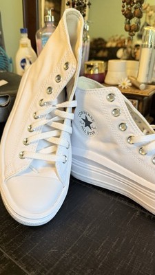 Converse Chuck Taylor All Star Move Hi High Top White/Ivory 568498C