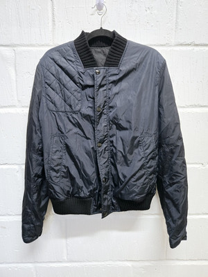 Authentische Gucci by Tom Ford leichte wattierte Nylon Frühlingsjacke Größe 50 Large