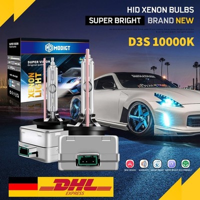 2x D3S SuperVision 35W 10000K Xenon Brenner Lampe Licht Scheinwerfer für AUDI