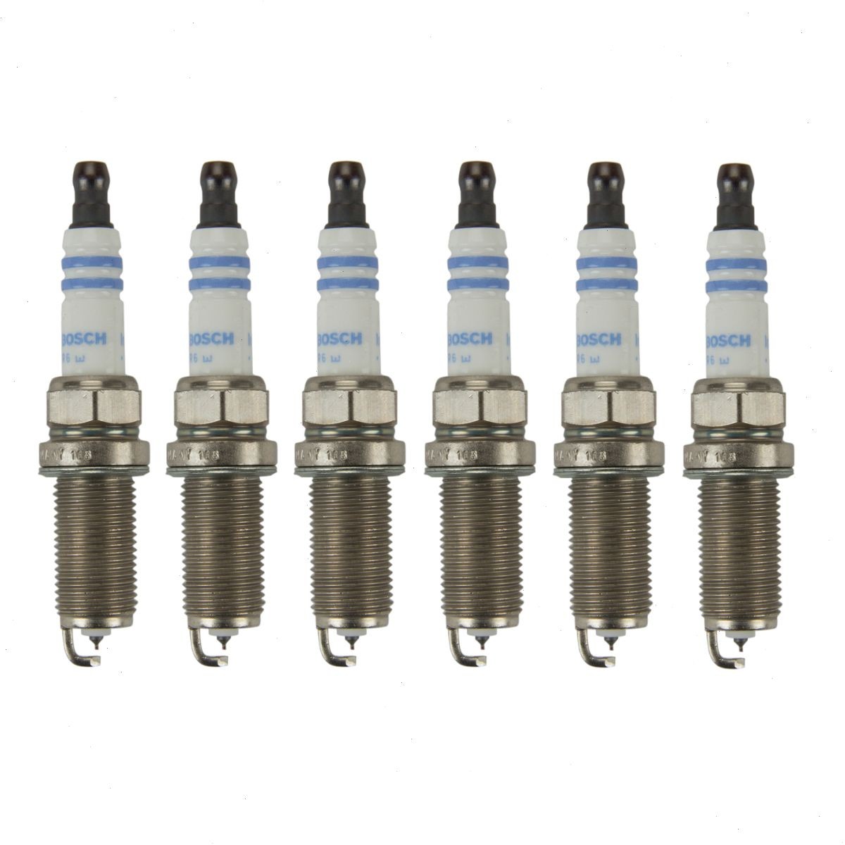 6 pc Bosch Double Iridium Spark Plugs for 2002-2006 Nissan Altima 3.5L V6 aw