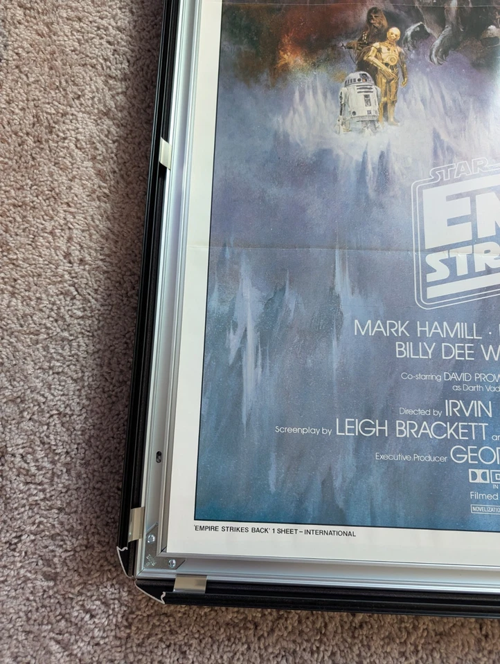 THE EMPIRE STRIKES BACK Original 1980 style A 1 Sheet Poster International Nice! - Image 3 of 4