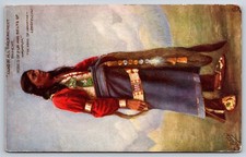 1961 Tacoma, WA Postcard - Native American  TUCK Hiawatha 9011 - IBPOE Invite