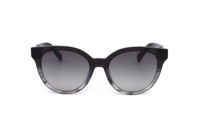 Longchamp LO697S Sunglasses Black with Foldable Case NEW 53-19-140 Longchamp LO697S STRIPED BLACK 53/19/140 Women main image 2