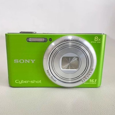 Sony Cyber-shot DSC-W730 16.1 Megapixel CCD Retro Digital Camera - Green -
