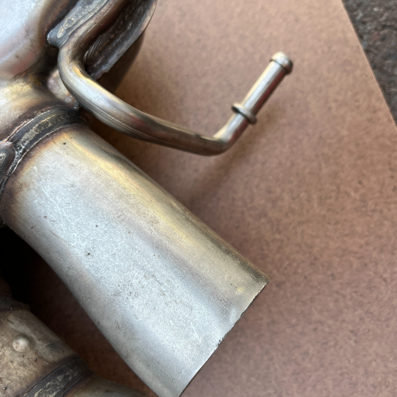 NEW Bentley Continental GT GTC Supersports RIGHT exhaust muffler (takeoff '04-13