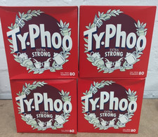 Typhoo Extra Strong 80 Teabags 250g, Pack of 4 (240 Teabags in total)
