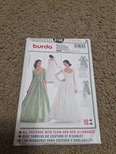 Burda Pattern 7880 Misses Historical Victorian Dress Sz 10-22