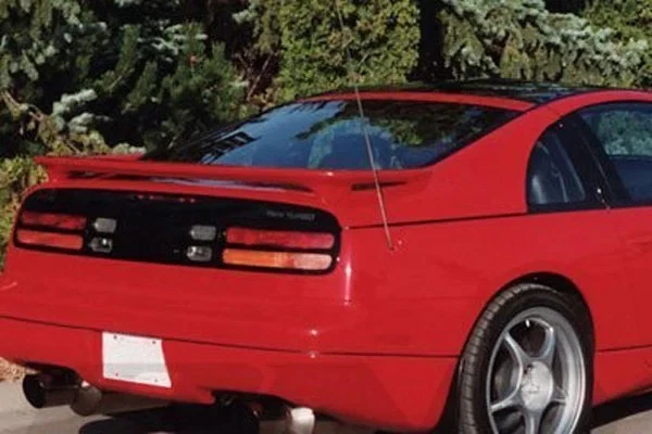For Nissan 300ZX 90-96 Pure Factory Style Fiberglass Rear Spoiler Unpainted Foto 2 de 2