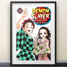 Demon Slayer: Kimetsu no Yaiba Volume 23 Cover Art Print – 11x17" Anime Poster
