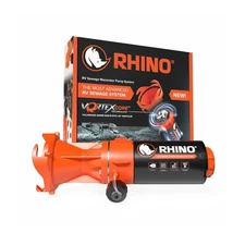 Camco Rhino 12V Camper/RV Sewer Macerator Pump System VortexCore Technology