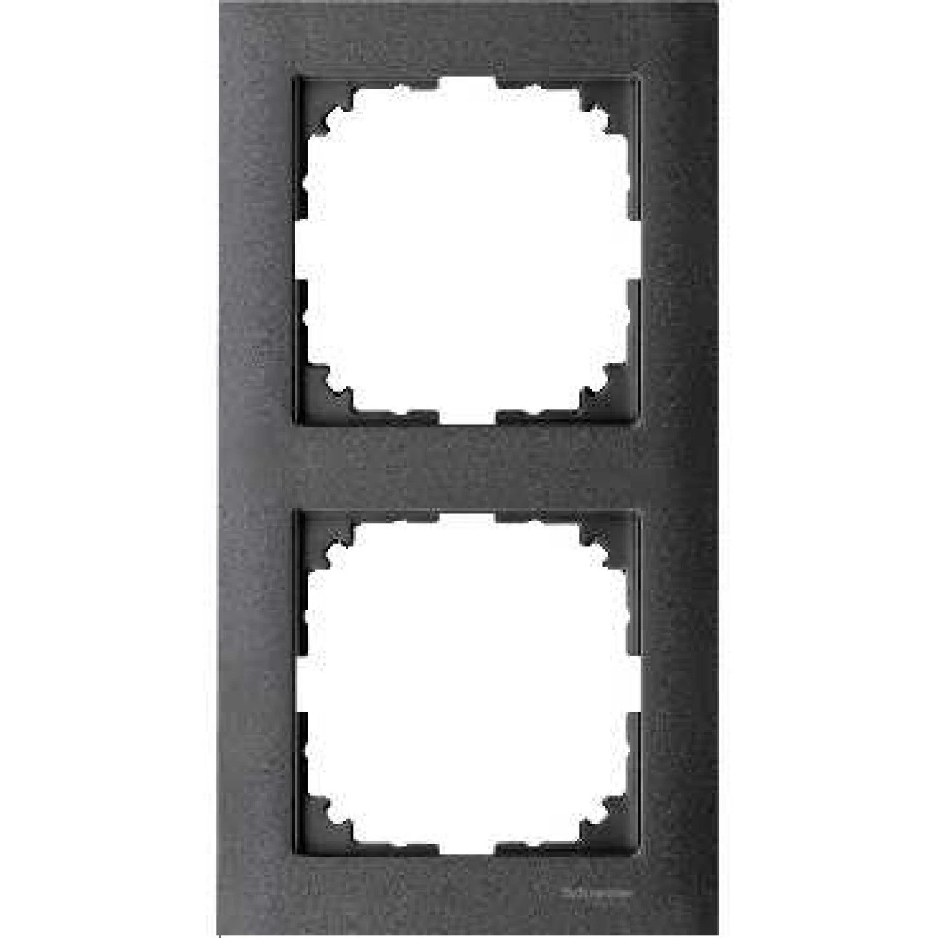 Merten M-Pure Double Frame Charcoal MTN4020-3614