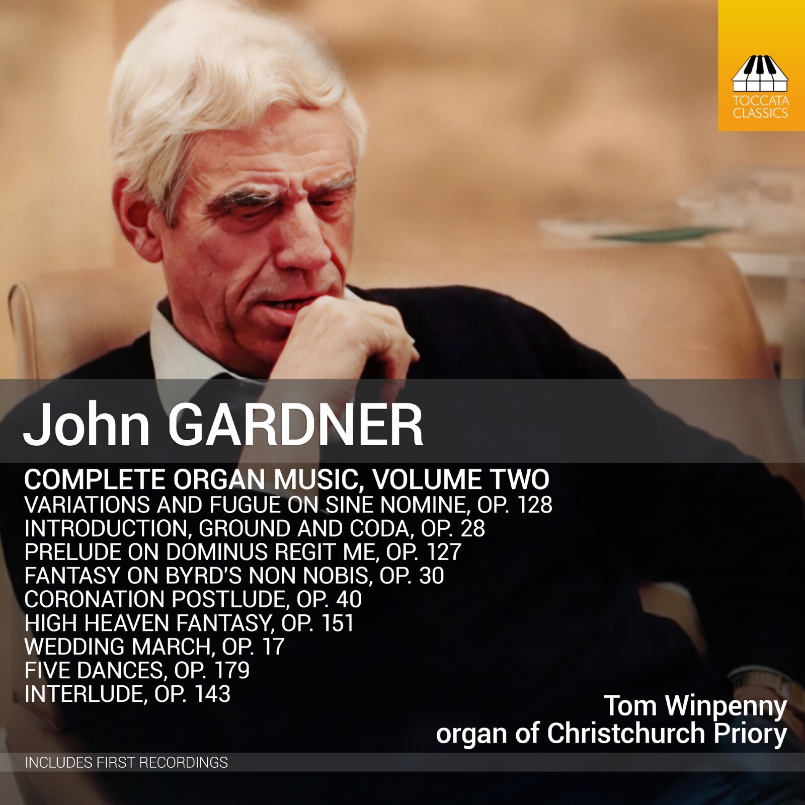 TOCC0760 Tom Winpenny John Gardner: Complete Organ Music, Vol. 2 CD TOCC0760 NEW