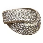 Ross-Simons Diamond Pave & Sterling Silver Knot Ring, Nickel-Free (New in Box) — photo 4