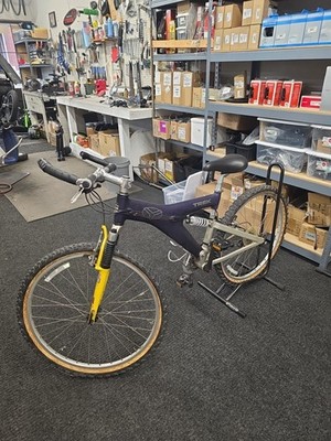 1996 TREK Y11 CARBON FULL SUSPENSION MOUNTAIN BIKE 26