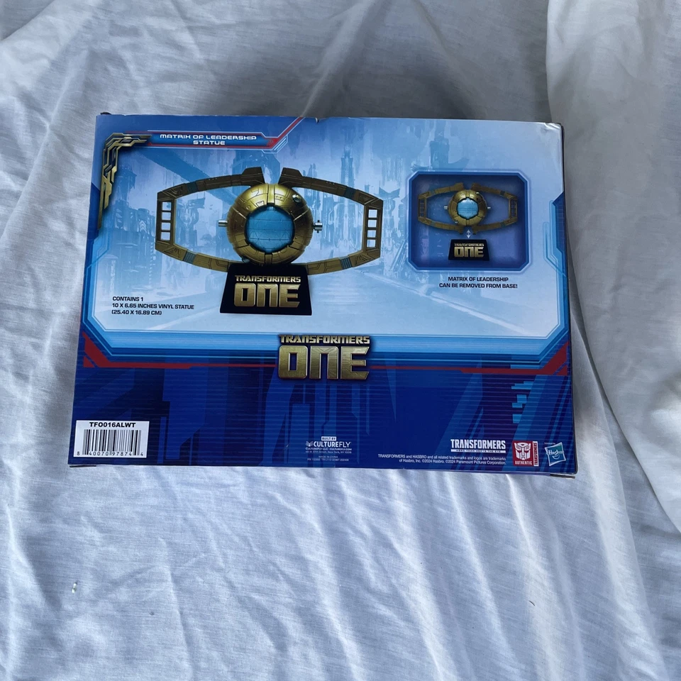 Transformers One Movie MATRIX OF LEADERSHIP VINYL STATUE Replica CultureFly New - Image 3 of 4