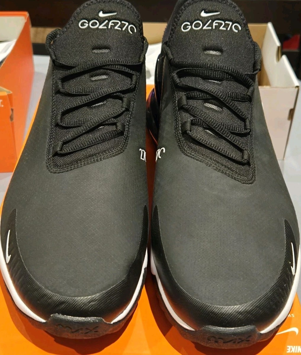 NIKE AIR MAX 270 G GOLF BLACK WHITE CK6483-001 MEN'S SIZE 14 | eBay