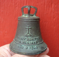 OLd ca 100 y.o. Forbes Foundry, historic California Missions Bell FECIT BENITYS