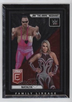 2023 Panini Donruss Elite WWE Family Lineage Jim Neidhart The Anvil Natalya 16q5