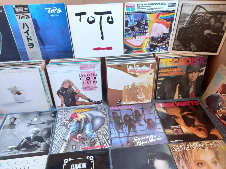 SCHALLPLATTEN SAMMLUNG 182 LANGSPIELPLATTEN LP'S VINYL PROG ROCK POP JAZZ USW. - Immagine 3 di 4