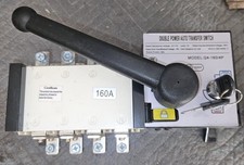 Dual Power Automatic Transfer Switch 3 Phase Circuit Breaker Changeover 4P 160A