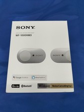 OPEN BOX Sony WF-1000XM3 Wireless Noise-Canceling In-Ear Earphones white.