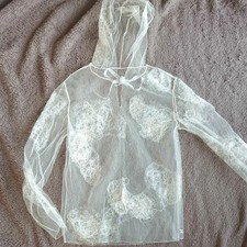 USED EXTREMELY RARE AND BEAUTIFUL CHANEL EXHIBITION BLOUSE DRESS FOXY VERYGOOD