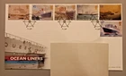 GB 2004 Ocean Liners (x6) Stamps First Day Cover Postmark Southampton