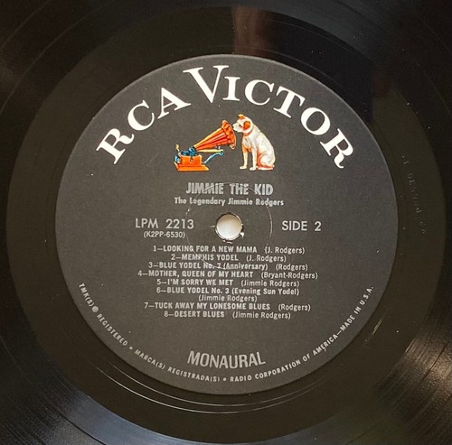 6 Jimmie Rodgers LP's, 1968 to 1971 RCA rereleases, 92 songs, VG+ everything - Picture 17 of 24