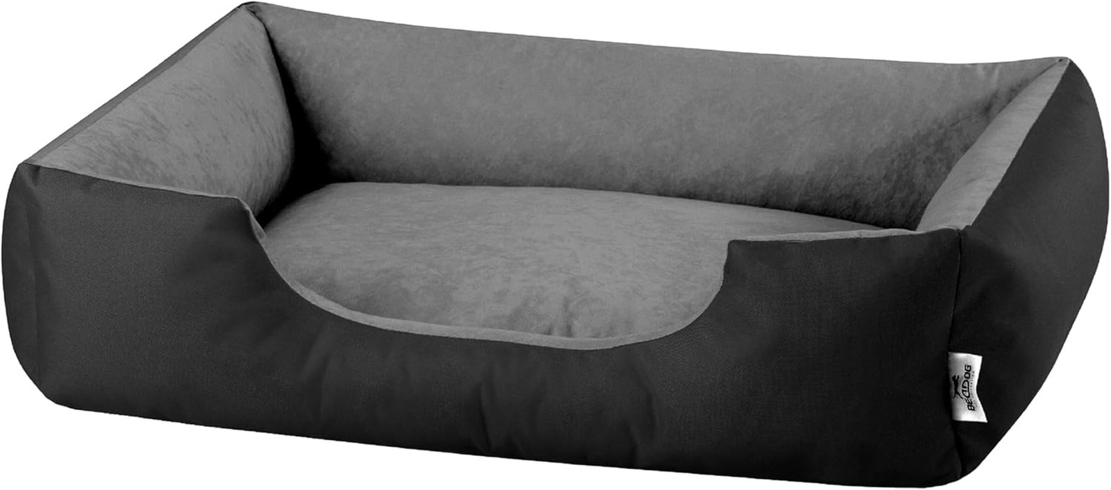 Divano per Cani Taglia Grande XL - Letto Ortopedico Sfoderabile Grigio