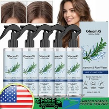 1 5x Rosemary Rice Water Spray for Hair, Rosemary Water Hair Volume Spray