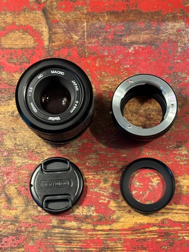 Vivitar 100mm f3.8 Macro Lens with magnifying front element - for Minolta & Fuji - Picture 2 of 6