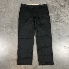 Banana Republic Chino Pants Mens 36x30.5 Black Preppy Straight Leg Comfort