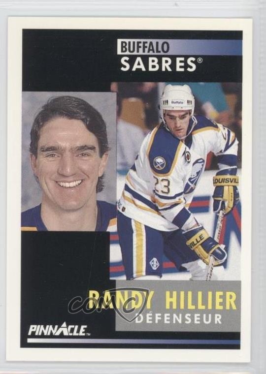 1991-92 Pinnacle French Randy Hillier #281 0b4