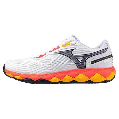 Mizuno Tennisschuhe WAVE FORCE TOUR 2 AC White/Coral/Citrus 61GA250060 2025AW