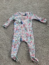 Pottery Barn Kids Rifle Paper Co Nutcracker Holiday Pajamas Size 9-12 Months