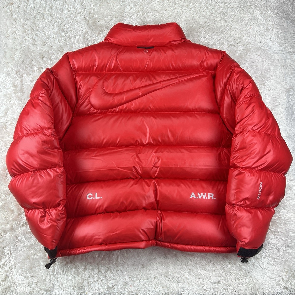 New Nike x NOCTA Sunset Red Down Puffer Jacket Drake DO2783-657