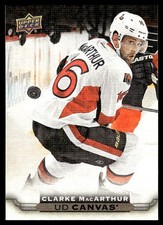 2015-16 Upper Deck UD Canvas Clarke MacArthur Ottawa Senators #C62
