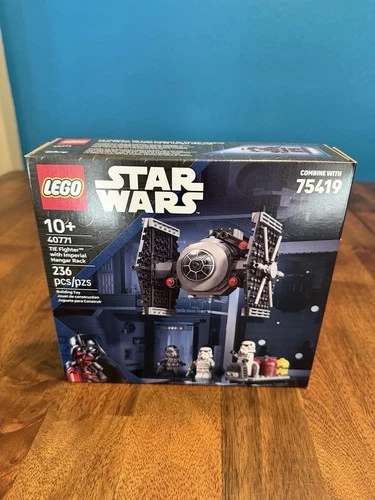 LEGO Star Wars 40771 TIE Fighter Imperial Hangar Rack 236pcs NEW SEALED