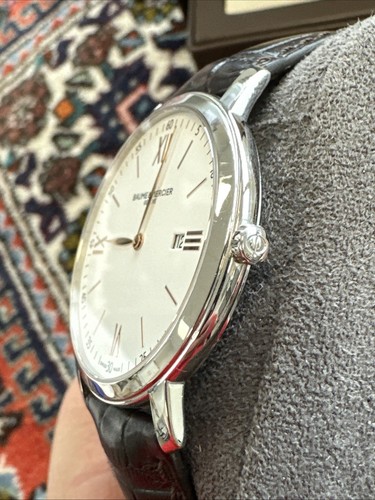 Baume & Mercier Classima 40 mm Silver Dial Quartz Watch Modell 657365 Neuwertig - Bild 8 von 24