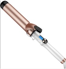 Hoson 45mm Curling Tongs Large Barrel Hair Curler, 1.5" Long Barrel Curling Wand