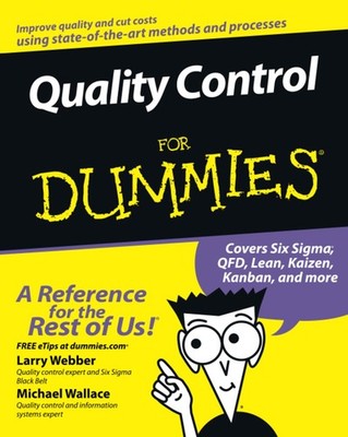 Quality Control for Dummies - paperback Wallace, Michael|Webber, Larry