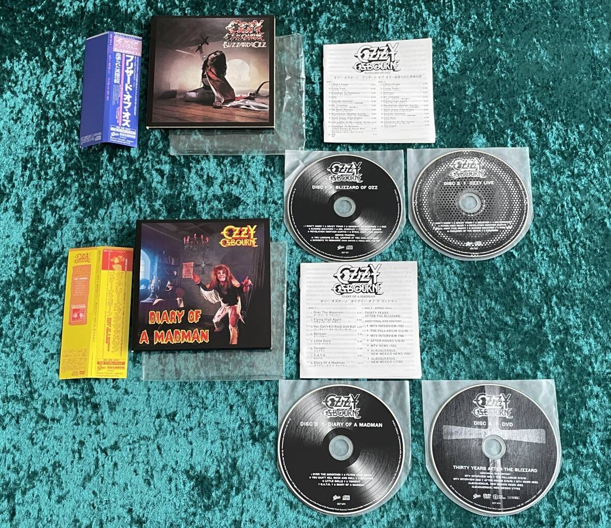 Ozzy Osbourne 30Th Anniversary Box Randy Years 3Cd Dvd