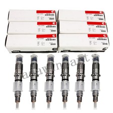 6pcs Common Rail Fuel Injector For Cummins Isc Isc8.3 Isl9 Qsc8.3 Qsl8.9 Qsl9